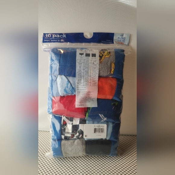 Wonder Nation Boys Size XL (14-16) Husky Boxer Briefs 10-Pack - Picture 3 of 3